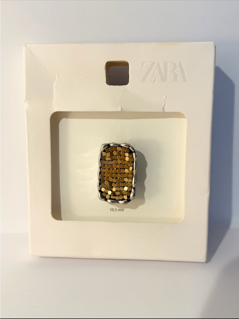ZARA Combined rectangular ring - Picture 5 of 7